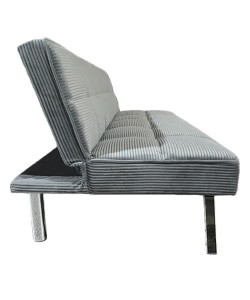 Καναπές Κρεβάτι ArteLibre ELVORE Γκρι Ύφασμα/Ξύλο 190x83x74cm