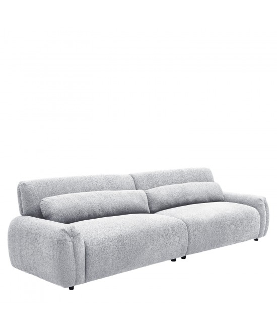 Καναπές Τετραθέσιος ArteLibre VORTICA Γκρι Ύφασμα 280x85x78cm