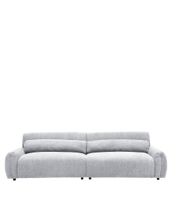 Καναπές Τετραθέσιος ArteLibre VORTICA Γκρι Ύφασμα 280x85x78cm