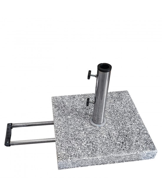 Βάση Ομπρέλας ArteLibre GRANEX 35kg Γκρι Γρανίτης 45x45x37cm