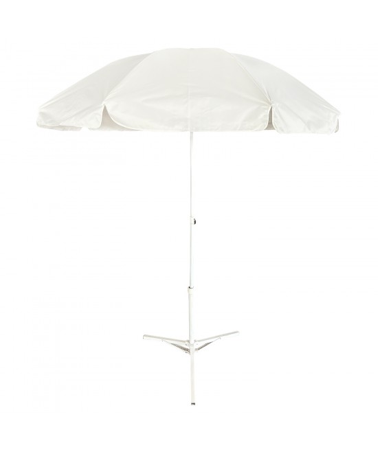 Ομπρέλα Παραλίας ArteLibre VENTRA Λευκό Μέταλλο/Polyester Φ2m