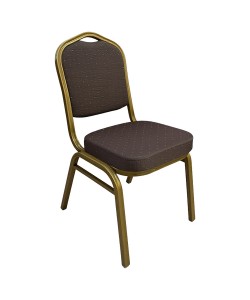 Καρέκλα Catering ArteLibre AUREVIA Μπορντό/Χρυσό Ύφασμα/Μέταλλο 57x40x93cm