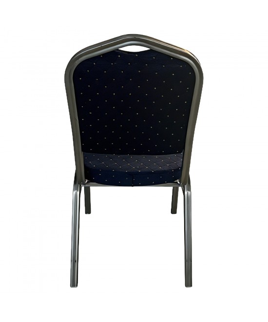 Καρέκλα Catering ArteLibre AUREVIA Μπλε/Ασημί Ύφασμα/Μέταλλο 57x40x93cm Καρέκλα Catering ArteLibre AUREVIA Μπλε/Ασημί Ύφασμα/Μέταλλο 57x40x93cm