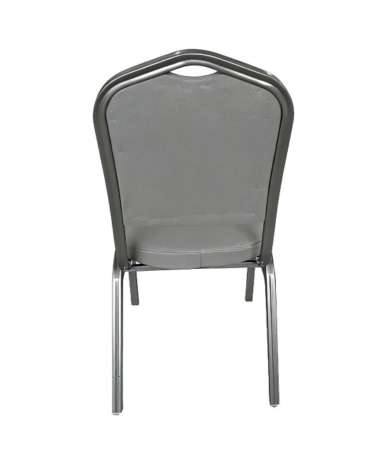 Καρέκλα Catering ArteLibre AUREVIA Γκρι/Ασημί Ύφασμα/Μέταλλο 57x40x93cm Καρέκλα Catering ArteLibre AUREVIA Γκρι/Ασημί Ύφασμα/Μέταλλο 57x40x93cm
