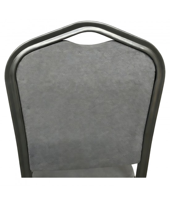 Καρέκλα Catering ArteLibre AUREVIA Γκρι/Ασημί Ύφασμα/Μέταλλο 57x40x93cm Καρέκλα Catering ArteLibre AUREVIA Γκρι/Ασημί Ύφασμα/Μέταλλο 57x40x93cm