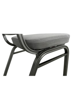 Καρέκλα Catering ArteLibre AUREVIA Γκρι/Ασημί Ύφασμα/Μέταλλο 57x40x93cm Καρέκλα Catering ArteLibre AUREVIA Γκρι/Ασημί Ύφασμα/Μέταλλο 57x40x93cm