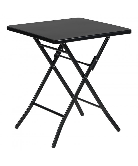 Τραπέζι Κήπου ArteLibre ASTRA Μαύρο Μέταλλο 60x60x70cm