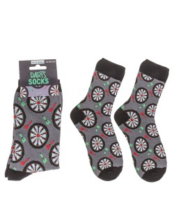 Κάλτσες Βελάκια Γκρι/Μαύρο 70% Βαμβάκι/25% Polyester/5% Ελαστάνη Μέγεθος 42-46