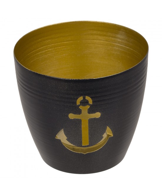 Ρεσώ Μαύρο Μέταλλο 10x10x9cm Σε 2 Σχέδια