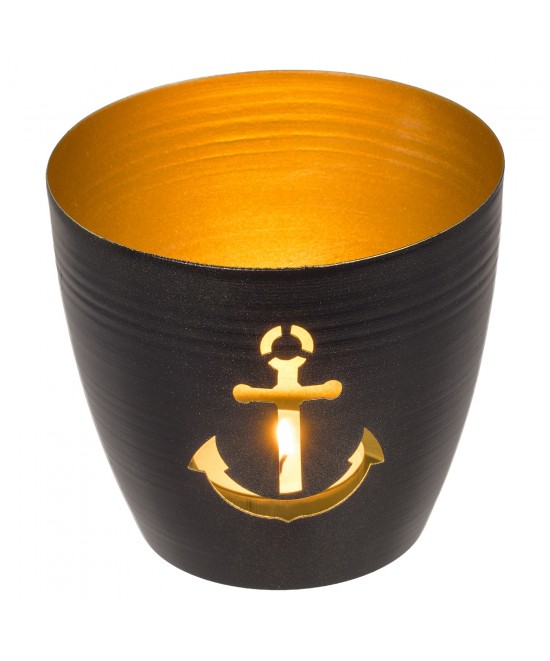 Ρεσώ Μαύρο Μέταλλο 10x10x9cm Σε 2 Σχέδια