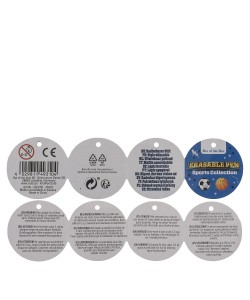 Στυλό Που Σβήνει Ποδόσφαιρο/Μπάσκετ 14.5cm Σε 6 Σχέδια