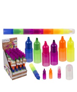 Μαρκαδόρος Υπογραμμίσεως 6 Σε 1 Πλαστικό 21cm