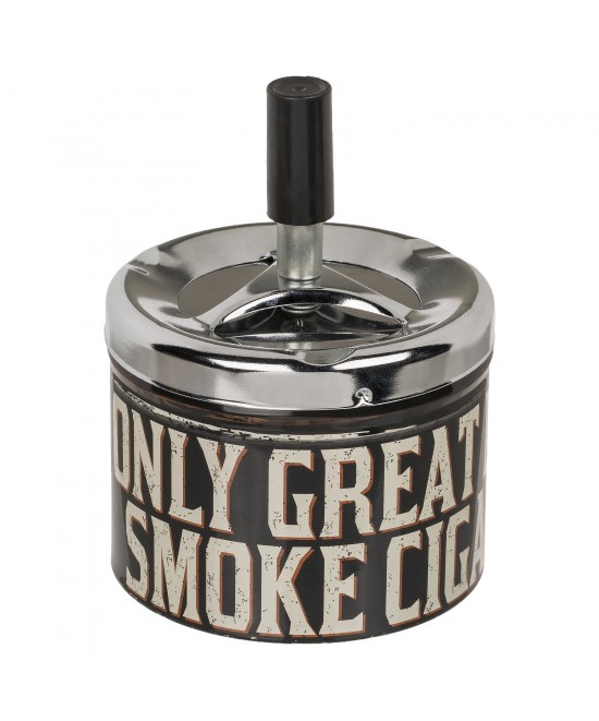 Σταχτοδοχείο Μέταλλο 10cm Σε 4 Σχέδια