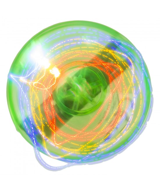 Παιχνίδι Σβούρα Με LED Πλαστικό 4.5cm Σε 6 Χρώματα