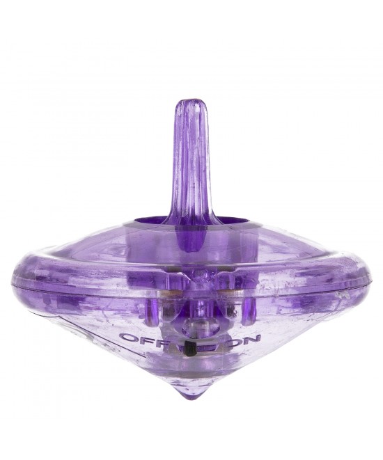 Παιχνίδι Σβούρα Με LED Πλαστικό 4.5cm Σε 6 Χρώματα