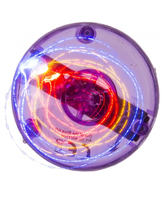 Παιχνίδι Σβούρα Με LED Πλαστικό 4.5cm Σε 6 Χρώματα