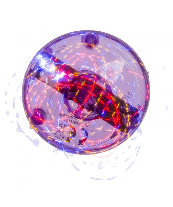 Παιχνίδι Σβούρα Με LED Πλαστικό 4.5cm Σε 6 Χρώματα