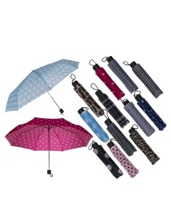 Ομπρέλα Τσέπης Σε Θήκη 87cm Σε 12 Σχέδια