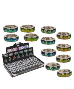 Δαχτυλίδι Διάθεσης Μέταλλο Σε 4 Μεγέθη Σε 6 Χρώματα