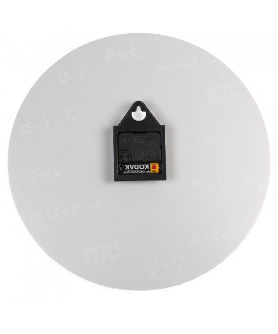 Ρολόι Τοίχου Με Μαθηματικές Εξισώσεις Μαύρο Φ35cm