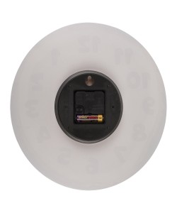 Ρολόι Τοίχου Κορμός Δέντρου Καφέ Πλαστικό 27x30x4cm