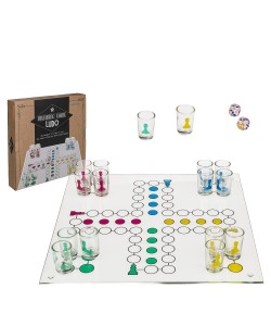 Παιχνίδι Επιτραπέζιο Ποτού Ludo Με 16 Ποτήρια 31x31cm
