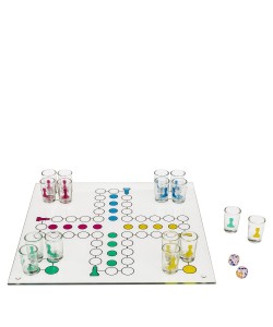 Παιχνίδι Επιτραπέζιο Ποτού Ludo Με 16 Ποτήρια 31x31cm