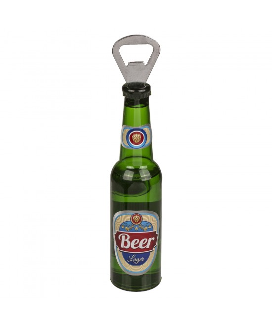 Ανοιχτήρι Μπουκαλίων Με Μαγνήτη Σε Σχήμα Μπουκαλιού Μπύρας Μέταλλο/Πλαστικό 21cm Σε 5 Σχέδια