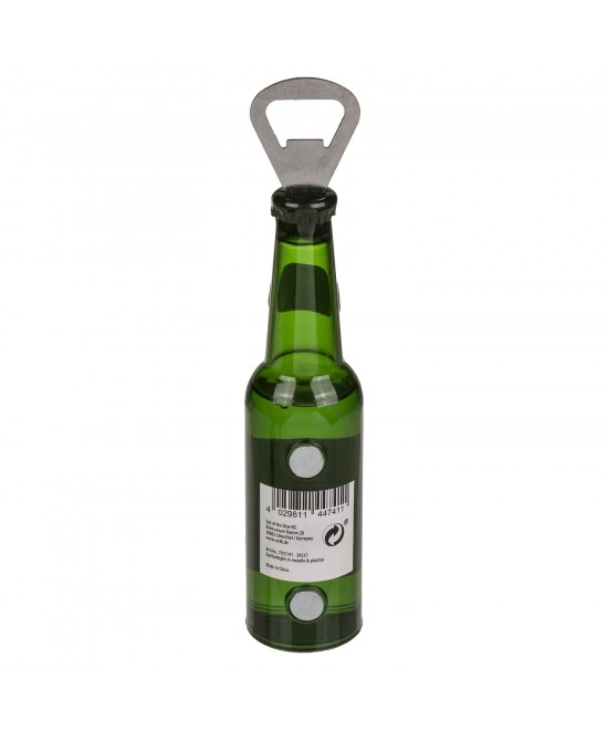 Ανοιχτήρι Μπουκαλίων Με Μαγνήτη Σε Σχήμα Μπουκαλιού Μπύρας Μέταλλο/Πλαστικό 21cm Σε 5 Σχέδια