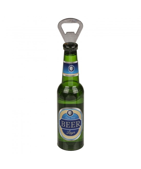 Ανοιχτήρι Μπουκαλίων Με Μαγνήτη Σε Σχήμα Μπουκαλιού Μπύρας Μέταλλο/Πλαστικό 21cm Σε 5 Σχέδια