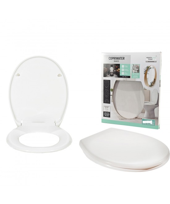 Κάλυμμα Λεκάνης Λευκό Duroplast 45x37cm