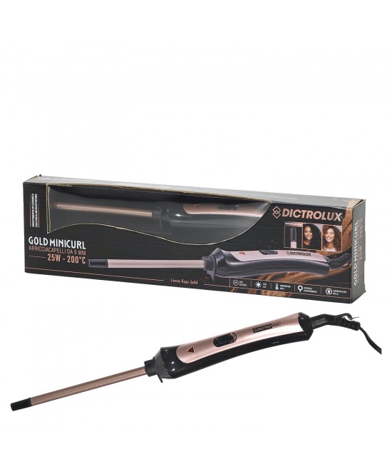 Ψαλίδι Μαλλιών Gold Mini Curl 25W Φ9mm