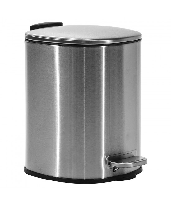 Πεντάλ 3L Ασημί Ανοξείδωτο Ατσάλι 21x17x23.5cm