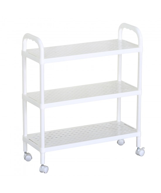 Ραφιέρα ArteLibre VIALA Με 3 Ράφια Λευκό Πλαστικό 51.5x20.6x60.9cm