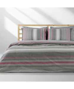 LINO Σετ Παπλωματοθήκη Μονή (160x240) Madison Dusty Pink