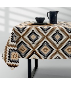 LINO Τραπεζομάντηλο Alhambra 140x220 Καφέ