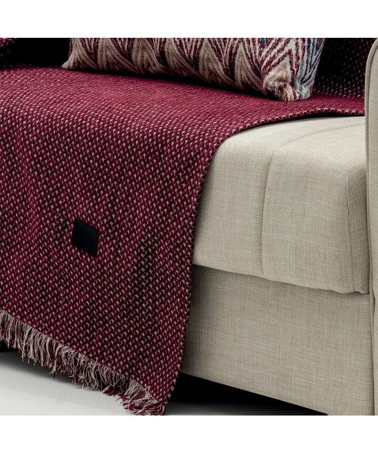 LINO Ριχτάρι Καναπέ Διθέσιο (180x250) Deneb Burgundy LINO Ριχτάρι Καναπέ Διθέσιο (180x250) Deneb Burgundy