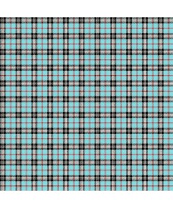 LINO ΜΑΞΙΛΑΡΟΘΗΚΗ TARTAN 601 TURQUOISE 45X45