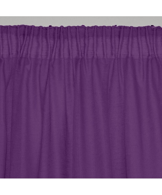 LINO ΚΟΥΡΤΙΝΑ LINE ΜΕ ΤΡΕΣΑ 305 MAUVE 300X295 LINO ΚΟΥΡΤΙΝΑ LINE ΜΕ ΤΡΕΣΑ 305 MAUVE 300X295