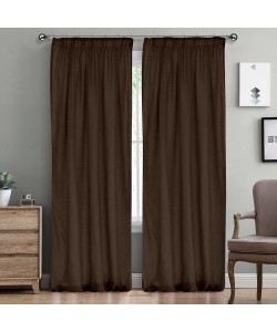 LINO ΚΟΥΡΤΙΝΑ LINE ΜΕ ΤΡΕΣΑ 902 DBROWN 300X295