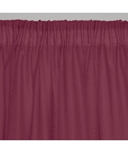 LINO ΚΟΥΡΤΙΝΑ LINE ΜΕ ΤΡΕΣΑ 304 BURGUNDY 300X295 LINO ΚΟΥΡΤΙΝΑ LINE ΜΕ ΤΡΕΣΑ 304 BURGUNDY 300X295