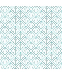 LINO ΚΑΡΕ MAYABEQUE 601 AQUA 90Χ90 LINO ΚΑΡΕ MAYABEQUE 601 AQUA 90Χ90