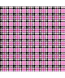 LINO ΜΑΞΙΛΑΡΟΘΗΚΗ TARTAN 301 PINK 45X45