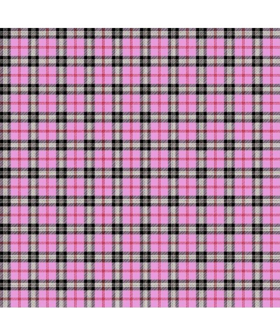LINO ΜΑΞΙΛΑΡΟΘΗΚΗ TARTAN 301 PINK 45X45