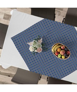 LINO ΚΑΡΕ TARTAN 602 BLUE 90Χ90