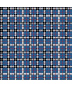 LINO ΚΑΡΕ TARTAN 602 BLUE 90Χ90