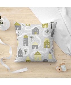 LINO ΜΑΞΙΛΑΡΟΘΗΚΗ ASPEN 801 GREY 45X45