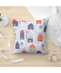 LINO ΜΑΞΙΛΑΡΟΘΗΚΗ ASPEN 601 BLUE 45X45