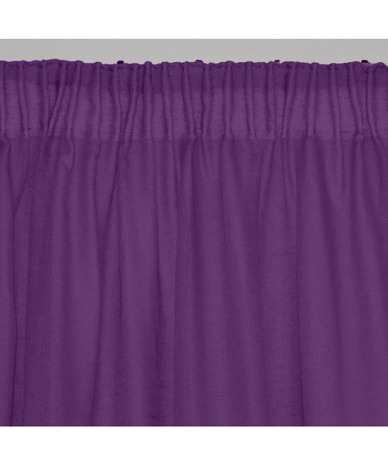 LINO ΚΟΥΡΤΙΝΑ LINE ΜΕ ΤΡΕΣΑ 305 MAUVE 145X295