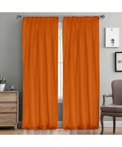 LINO ΚΟΥΡΤΙΝΑ LINE ΜΕ ΤΡΕΣΑ 503 ORANGE 145X295